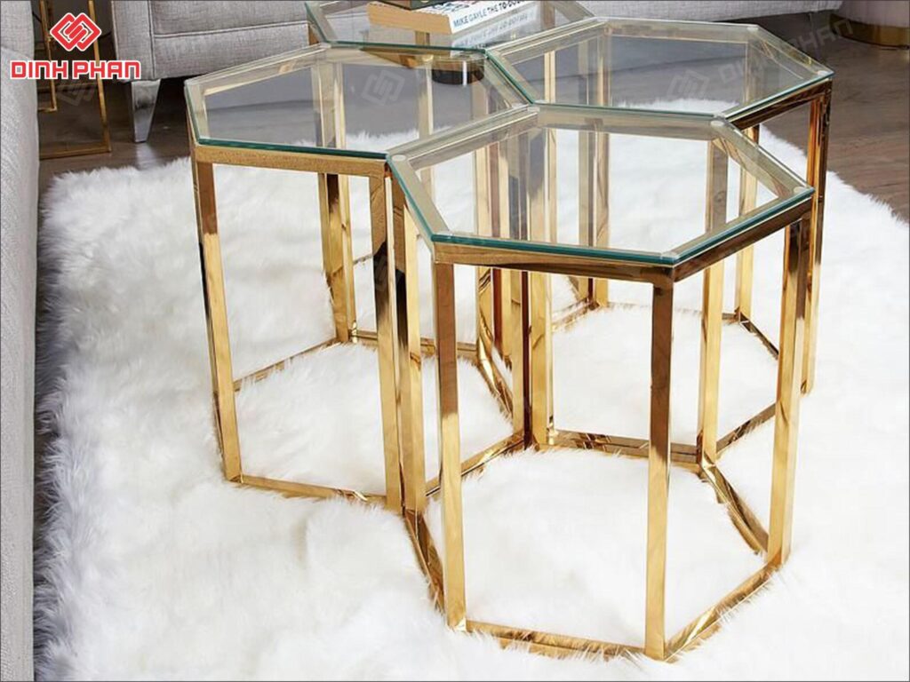 Mạ pvd inox chân bàn