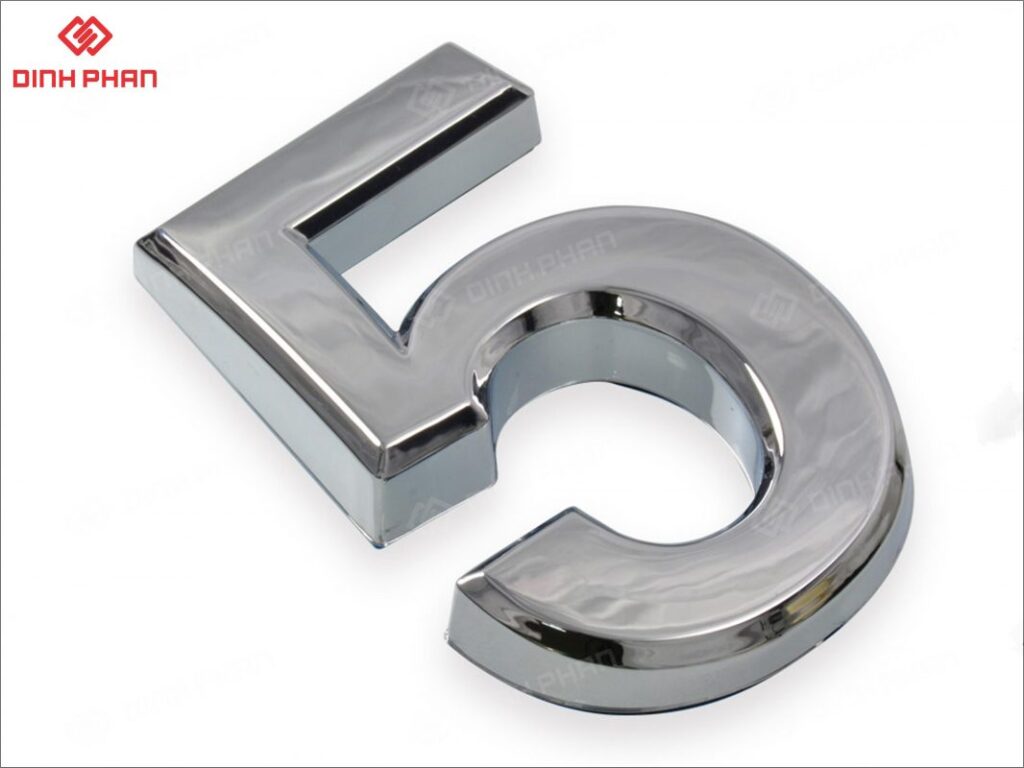 mica cnc mạ crom