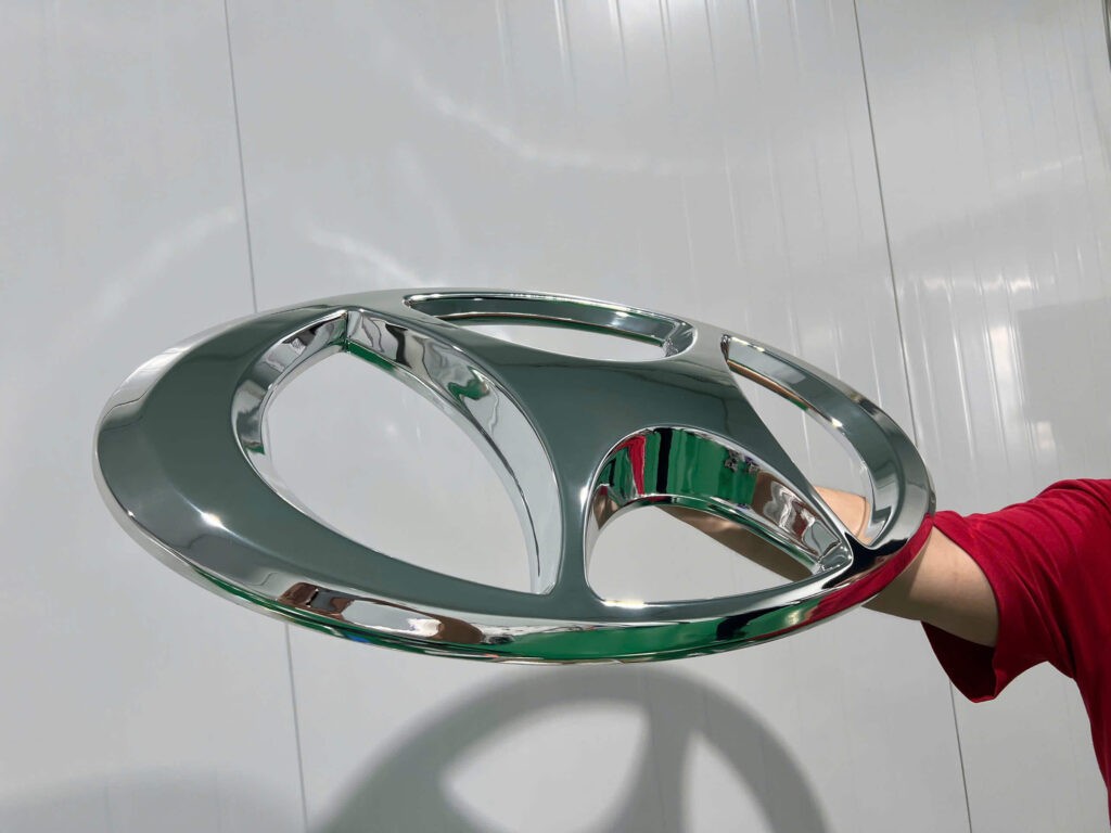 xi mạ crom logo honda