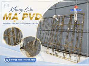 khung cua ma pvd