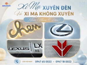 xi ma xuyen den va xi ma khong xuyen khac nhau o dau