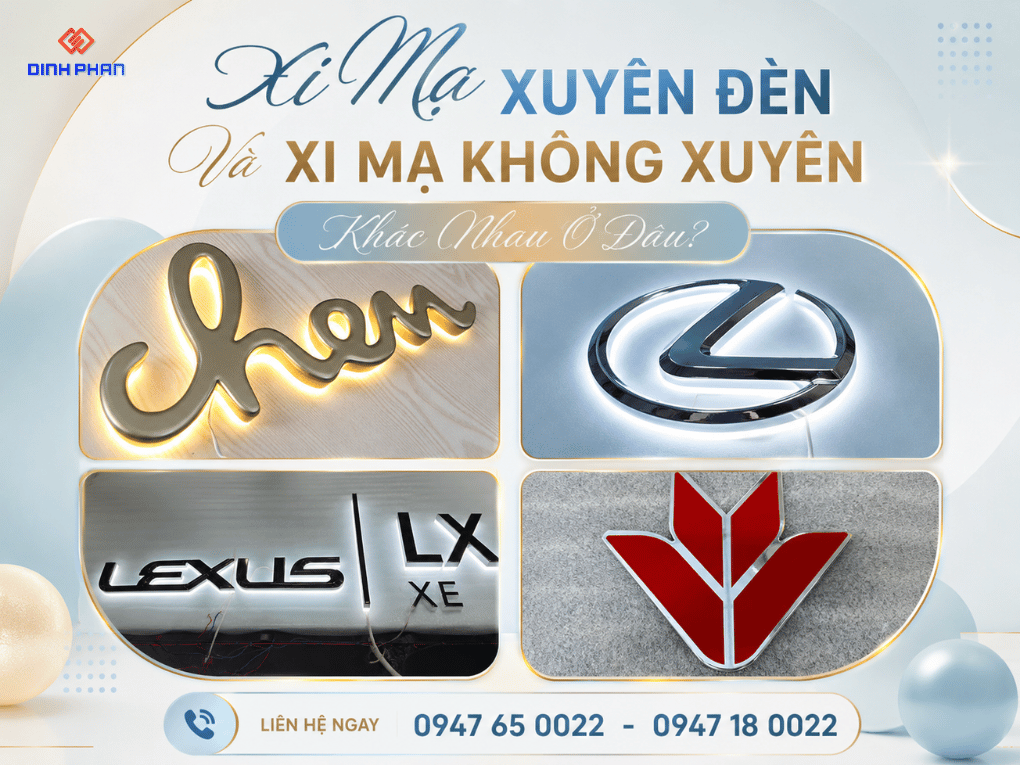 xi ma xuyen den va xi ma khong xuyen khac nhau o dau
